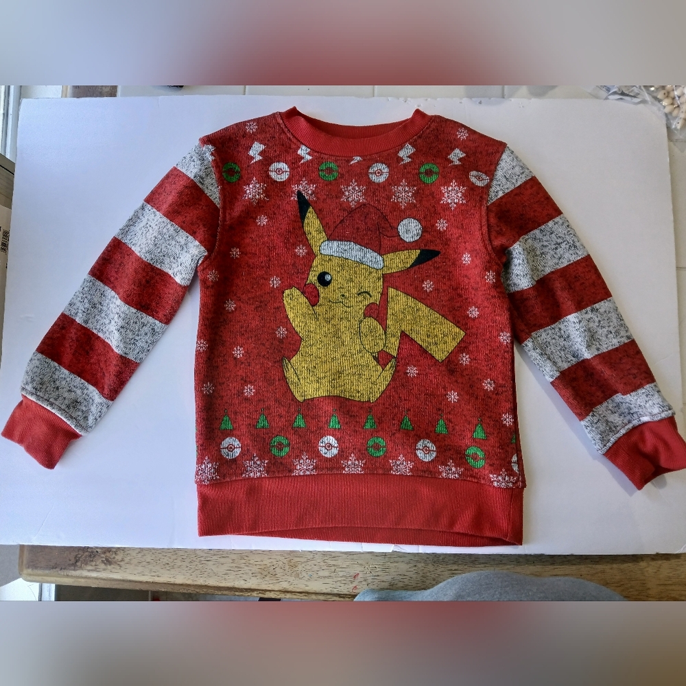 Pokémon Ugly Christmas Sweater Red XS